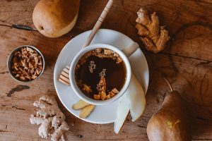 Ginger-Pear Digestive Tea Recipe