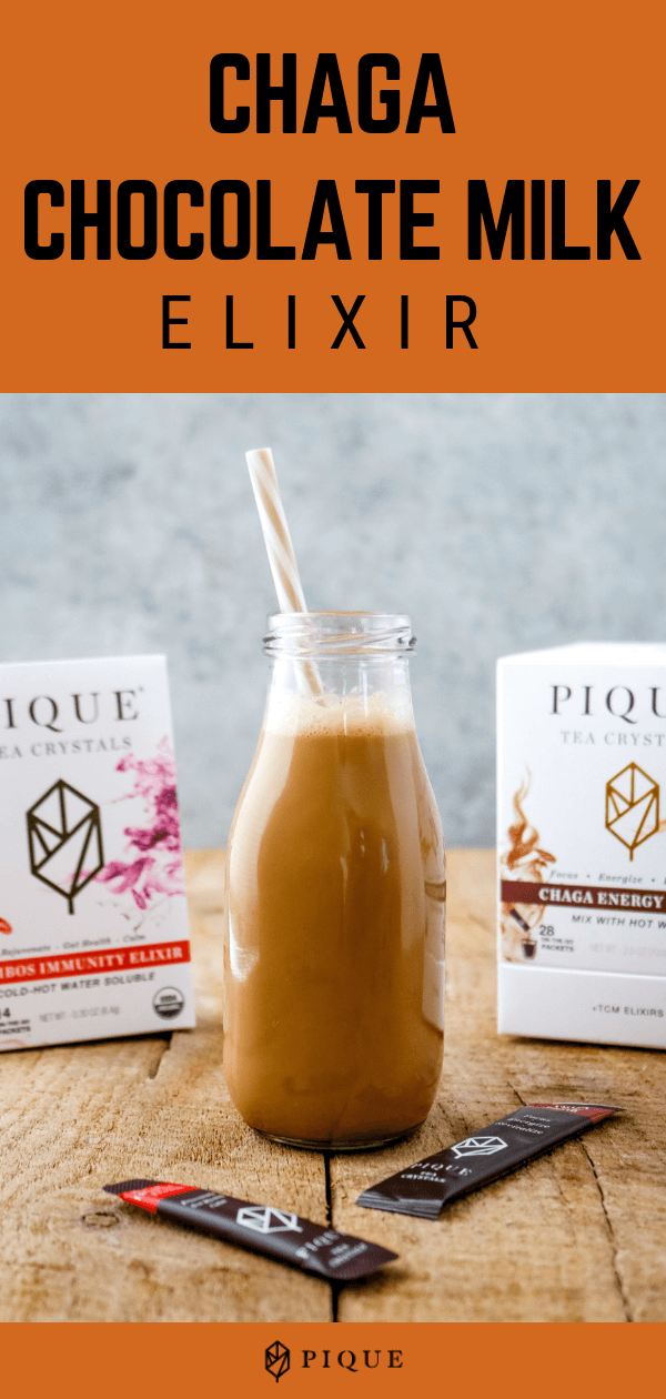 Chaga Chocolate Milk Elixir Pinterest
