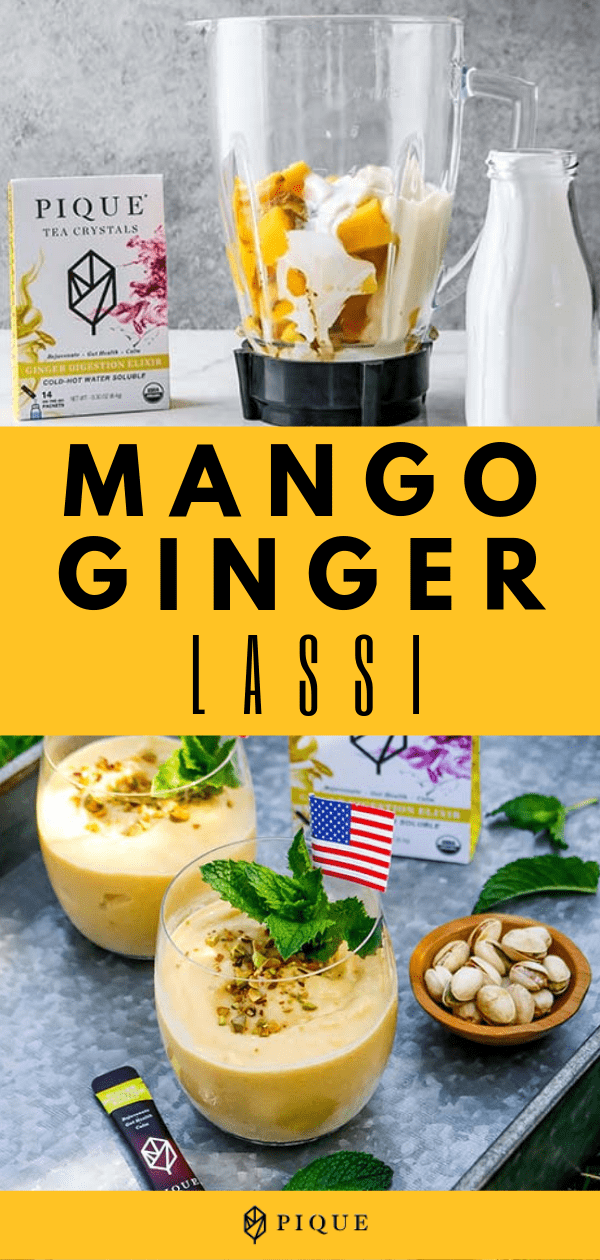 Mango Ginger Lassi Pinterest