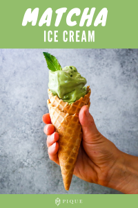 Matcha Green Tea Ice Cream