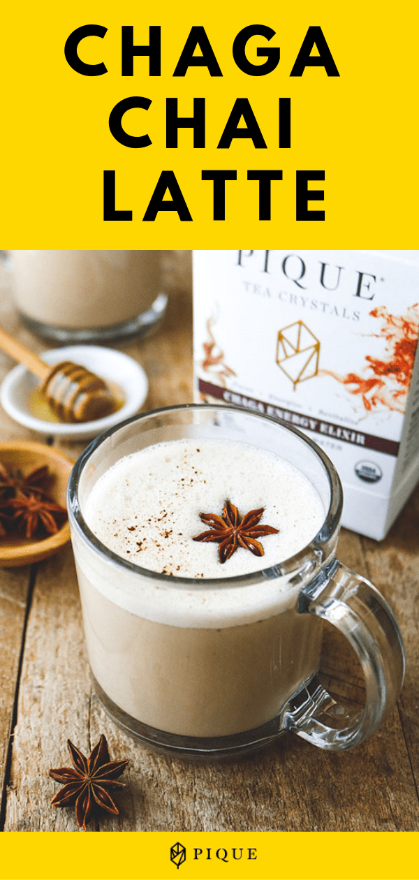 Chaga Chai Latte Pinterest