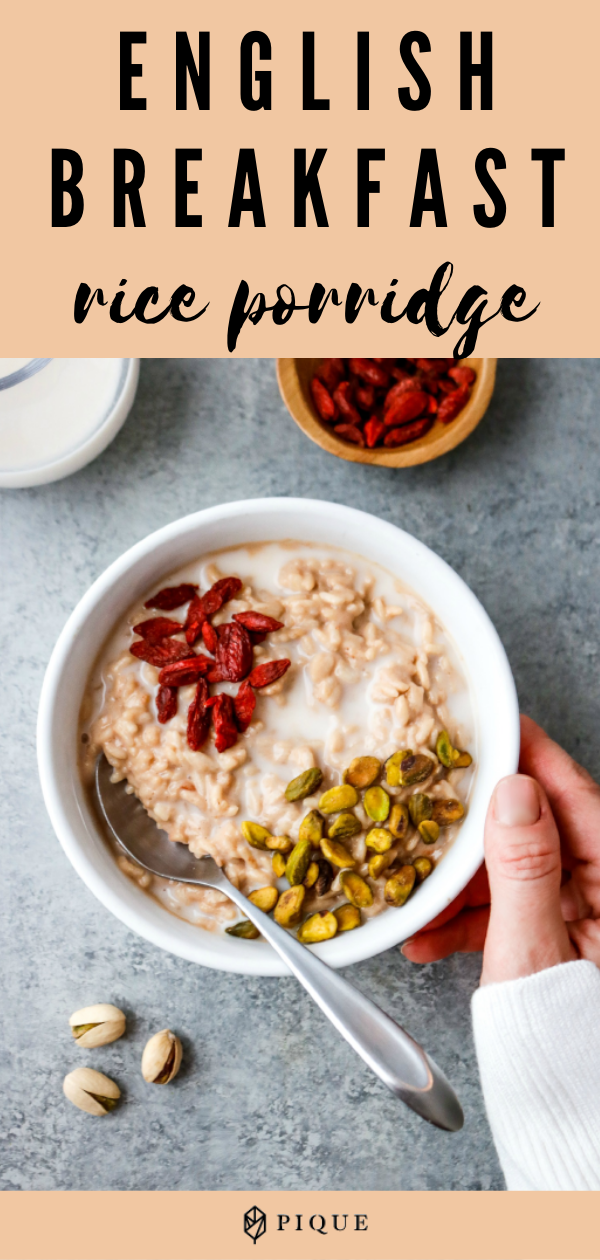 English Breakfast Rice Porridge Pinterest