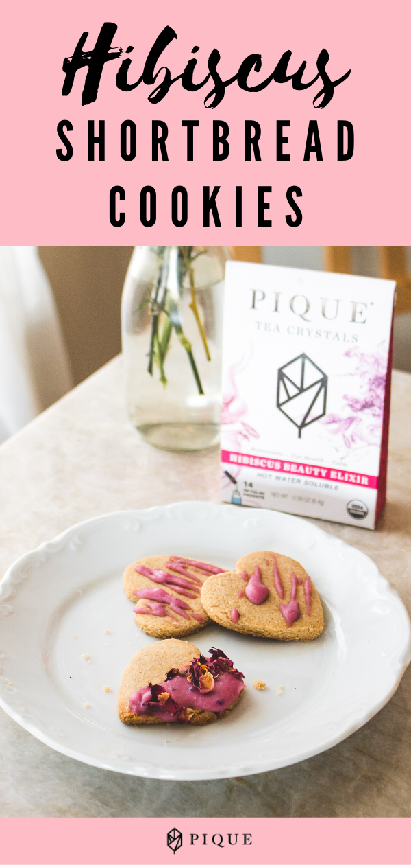Hibiscus Shortbread Cookies Pinterest