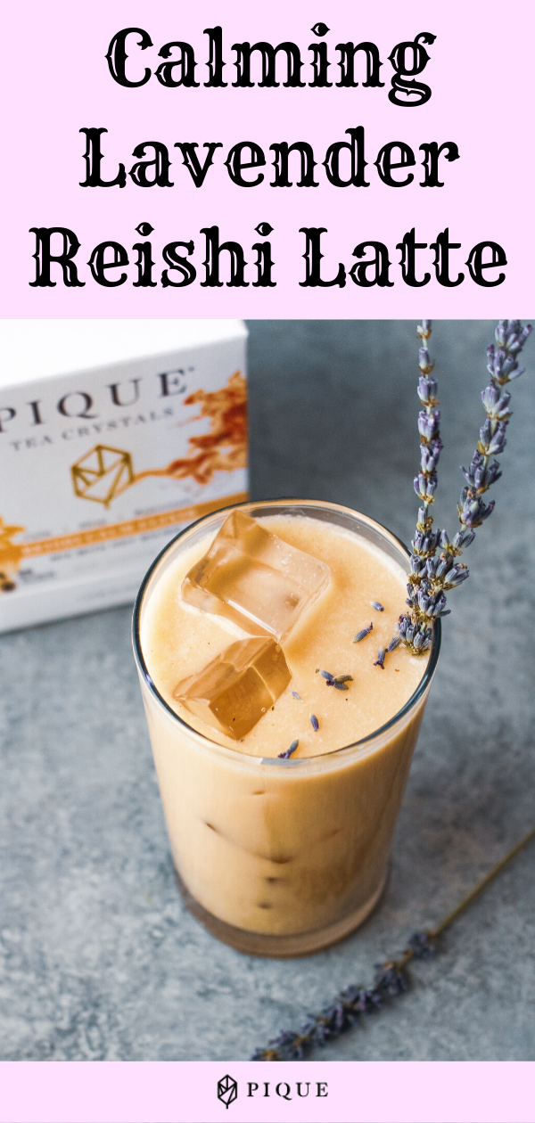 Calming Lavender Reishi Latte