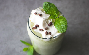 Mint Matcha Chip Shamrock Shake