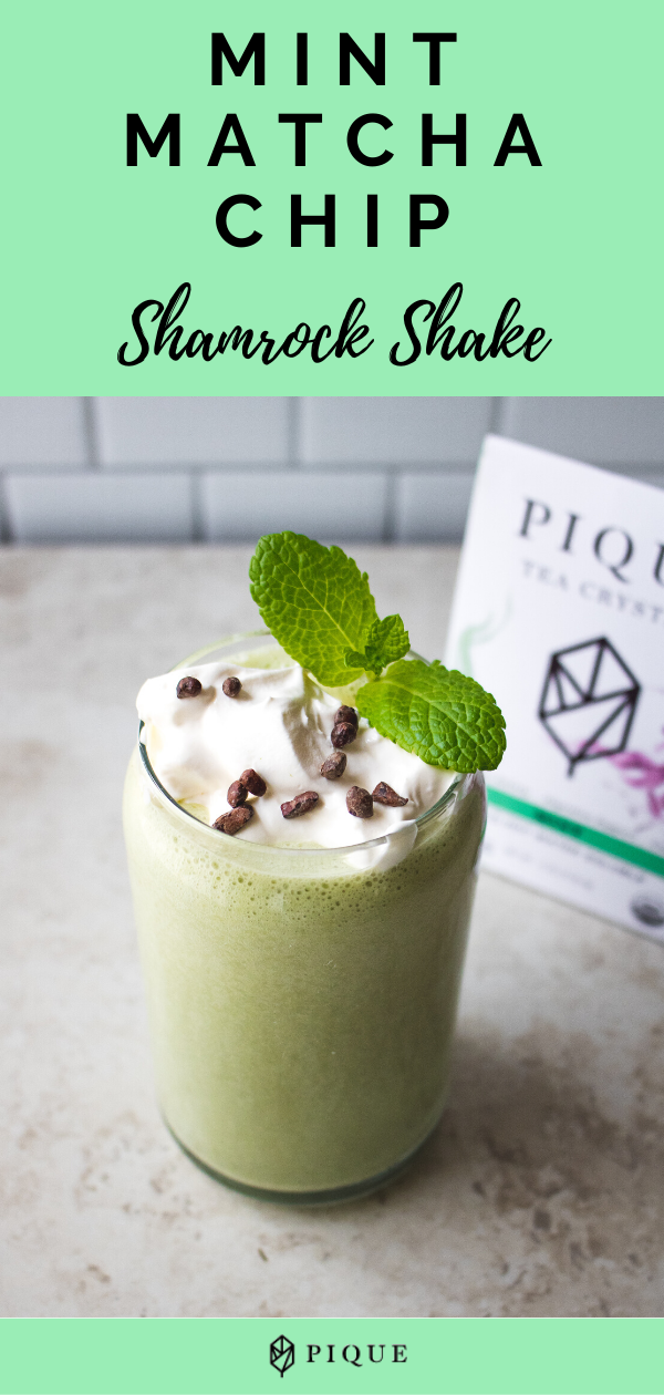 Mint Matcha Chip Shamrock Shake