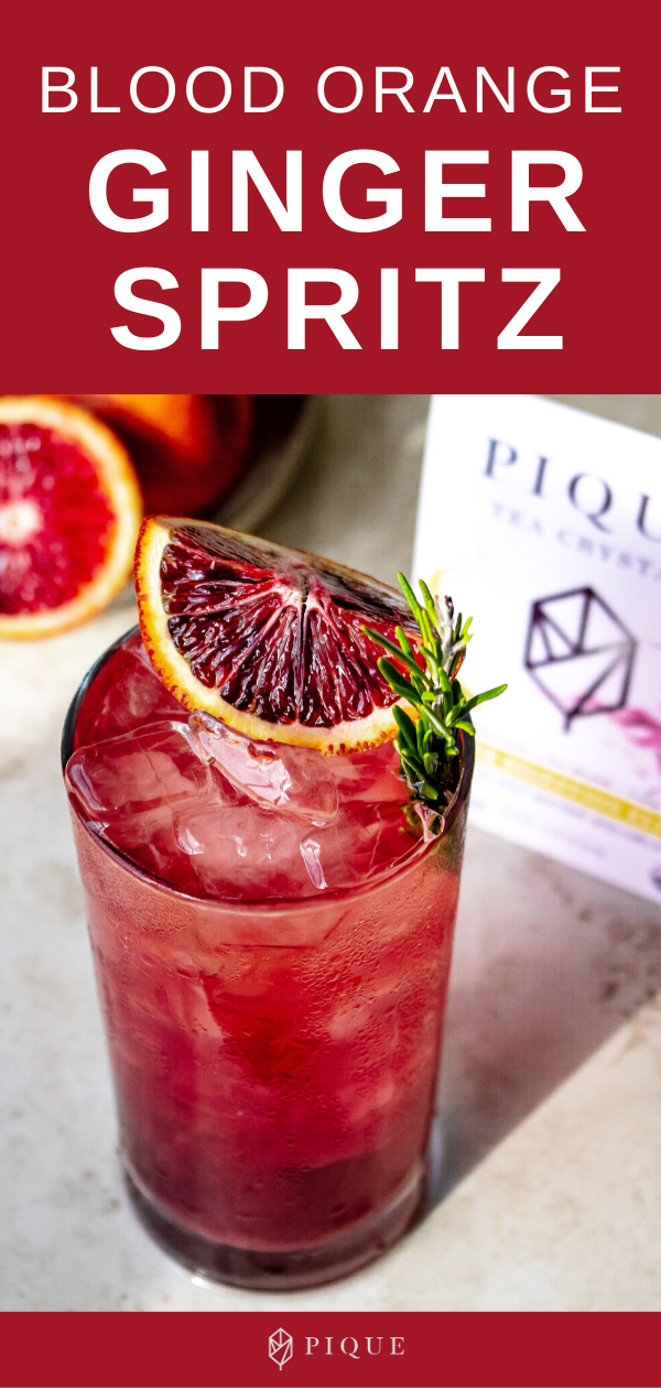 Blood Orange Ginger Spritz