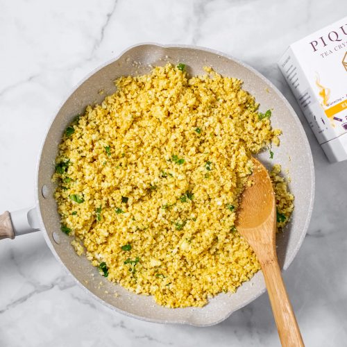 Turmeric Cauliflower Rice