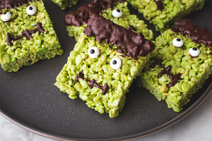 Matcha Rice Krispies