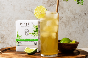 Ginger Green Tea Sparking Drink