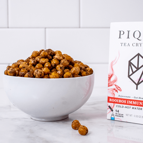 Roasted Rooibos Herb Chickpeas