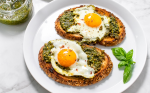 Green Tea Pesto Eggs Recipe