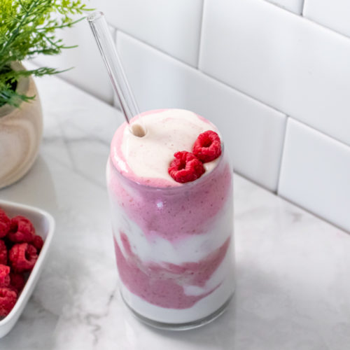 Raspberry Hibiscus Coconut Cloud Smoothie